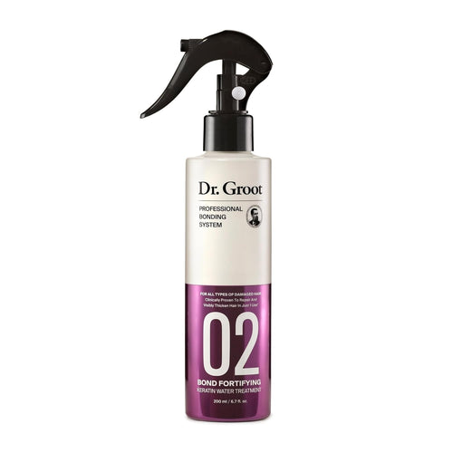 Bond Fortifying Keratin Treatment, Clinically Proven for Repair and Thickening of Dry, Thin, Damaged Hair - Hair Mask, Glass Hair Effect, Korean Professional Bonding System