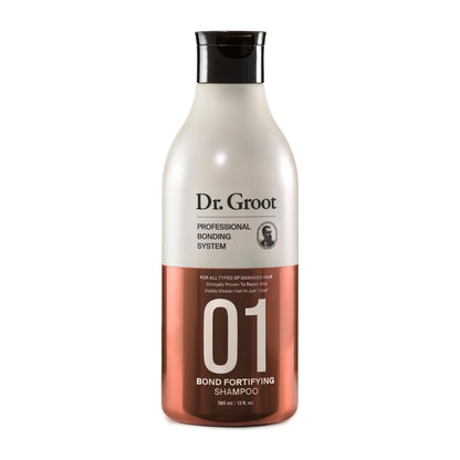 Bond Fortifying Shampoo, With Keratin & Silk Protein, Clinically Proven to Visibly Repair and Thicken Dry, Thin or Damaged Hair, glass hair, Korean Hair Care Professional Bonding System